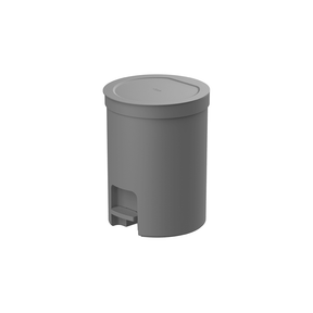 Lixeira 12 Litros Redonda com Pedal Linha Trium