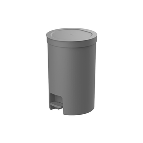 Lixeira 30 Litros Redonda com Pedal Linha Trium