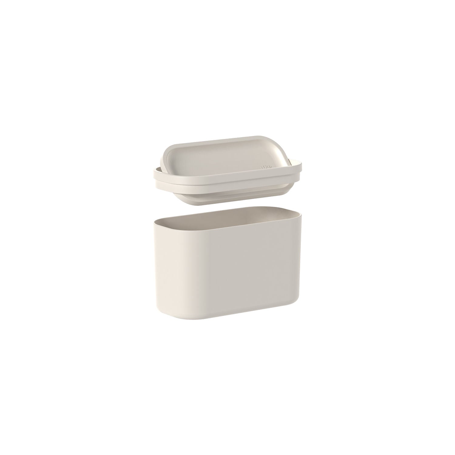 Lixeira de bancada basculante 1L Linha Bold