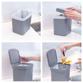 Lixeira para pia da cozinha 2,5L Linha Trium