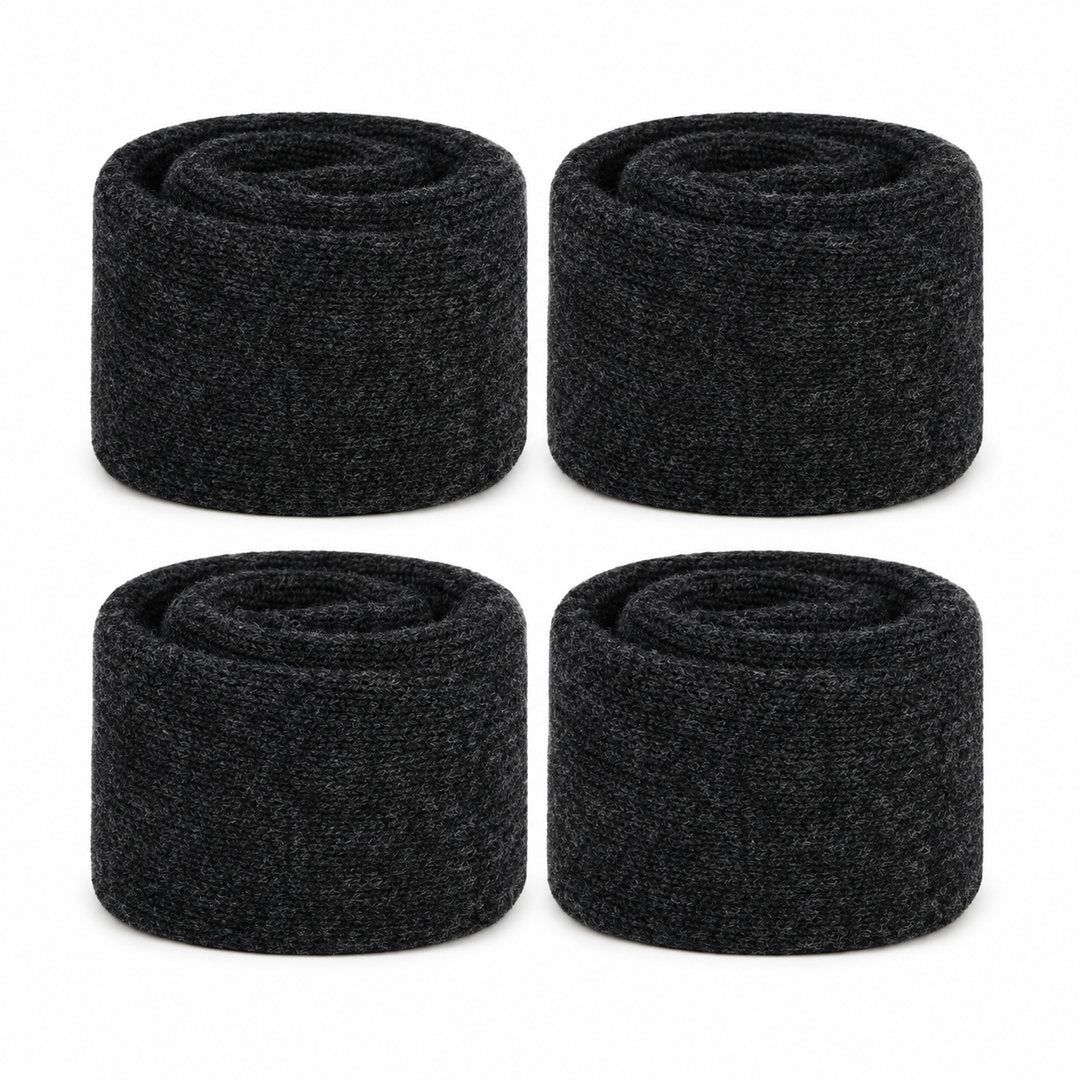 Meias Térmicas de Lã Merino Unissex - Grossas, Quentes e Confortáveis para Inverno e Neve (Compre 2 Leve 4 Pares)