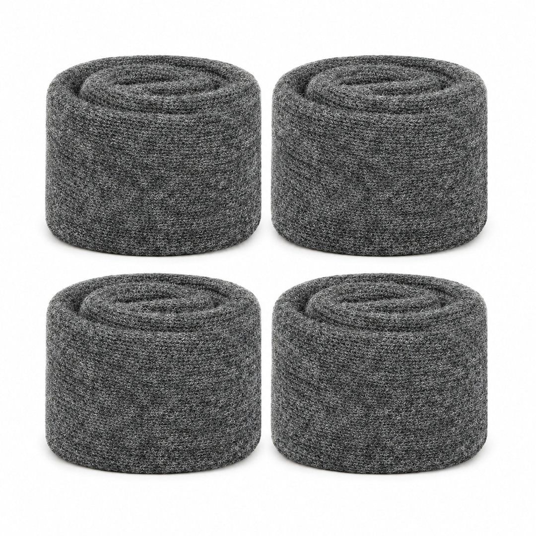Meias Térmicas de Lã Merino Unissex - Grossas, Quentes e Confortáveis para Inverno e Neve (Compre 2 Leve 4 Pares)