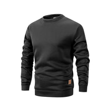 Moletom Masculino com Capuz e Forro de Lã - Pulôver Térmico Solto Manga Longa para Inverno Quente