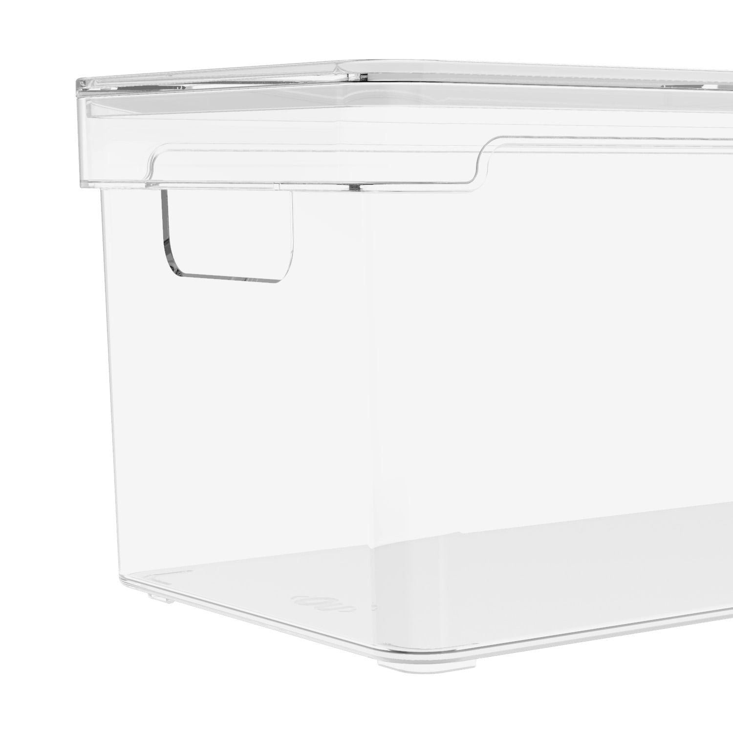 Organizador de armários com tampa 5L Linha Clear