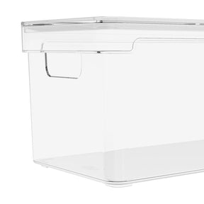 Organizador de armários com tampa 5L Linha Clear