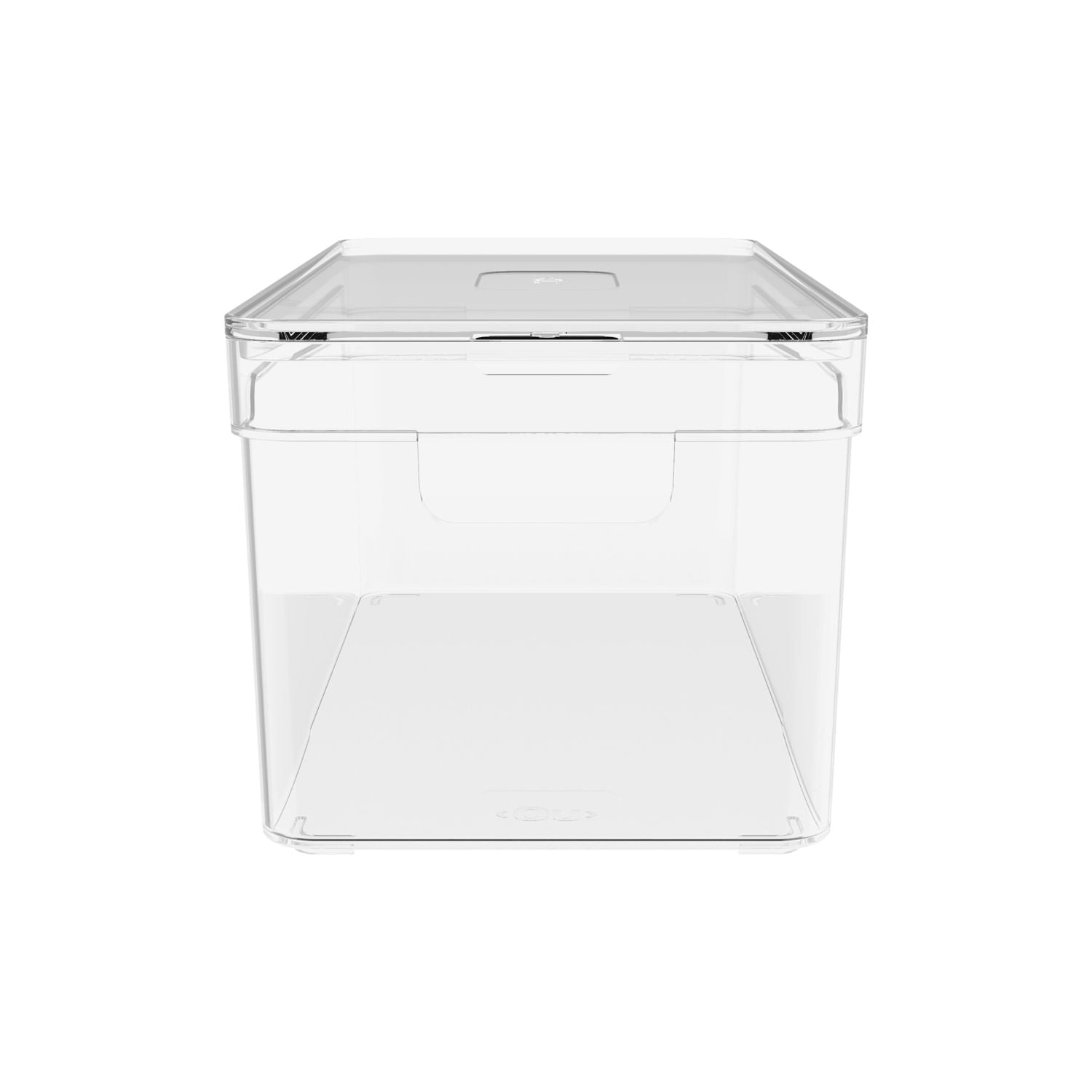 Organizador de armários com tampa 5L Linha Clear