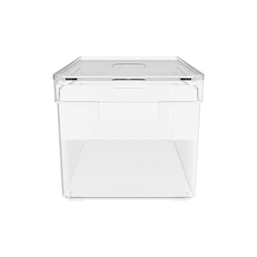Organizador de armários com tampa 5L Linha Clear