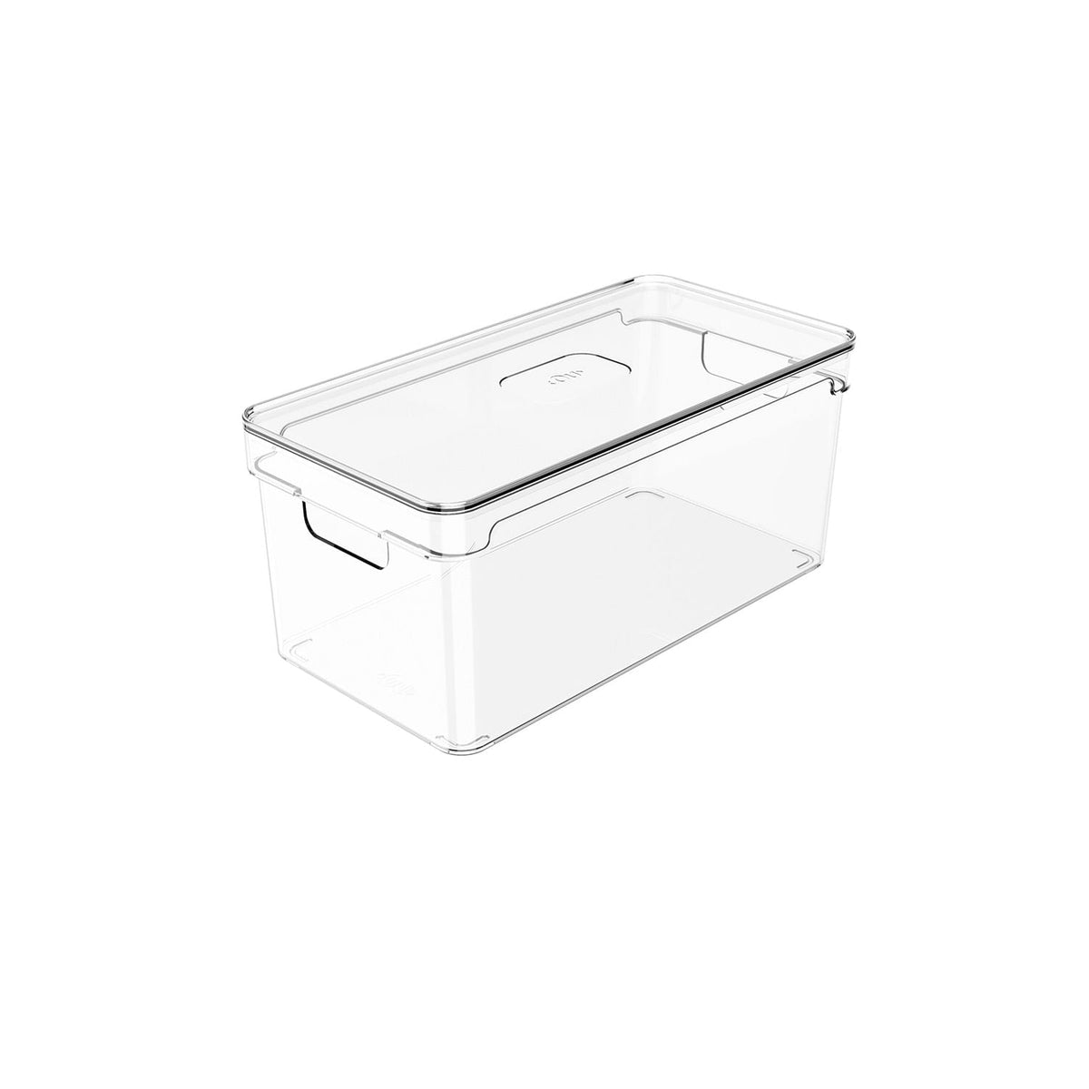 Organizador de armários com tampa 5L Linha Clear