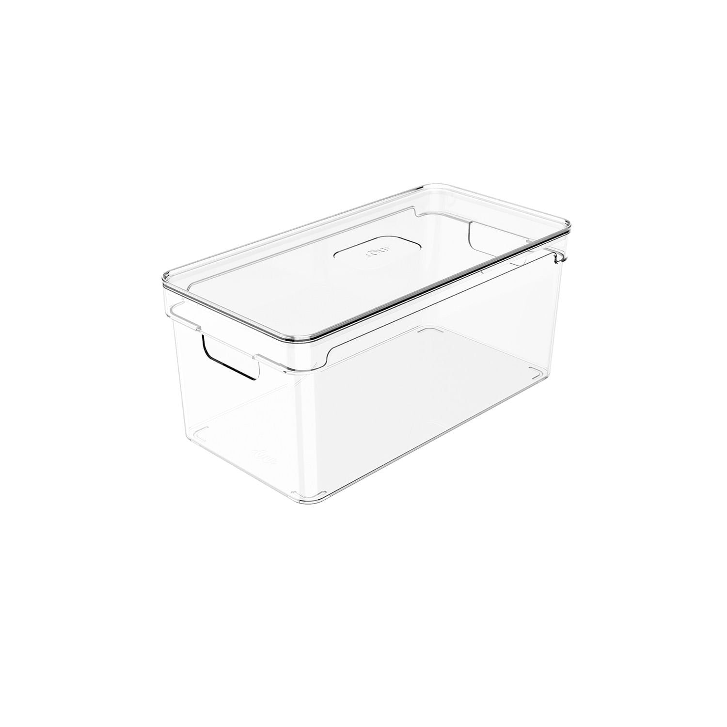 Organizador de armários com tampa 5L Linha Clear
