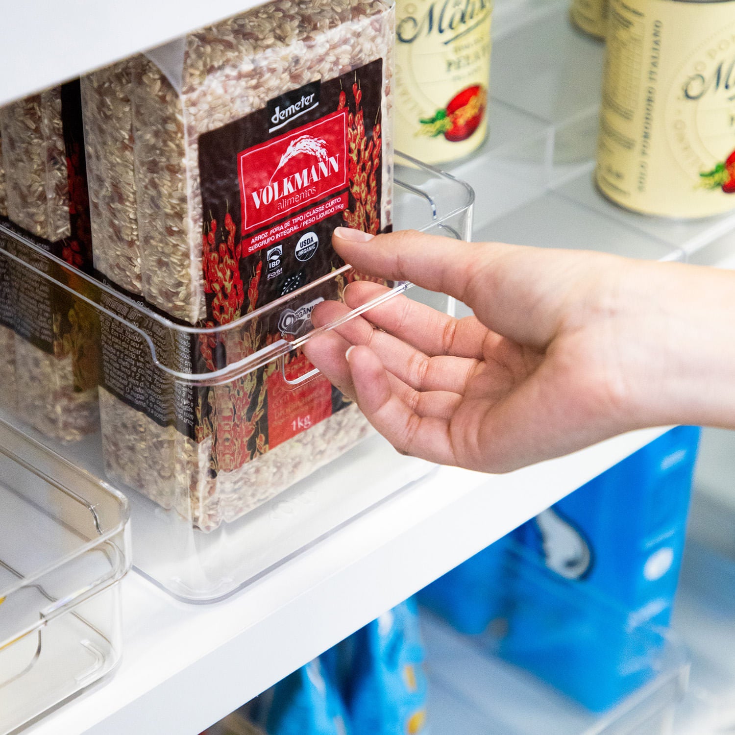 Organizador de armários 5L Linha Clear