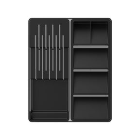 Organizador de Facas e Talheres Linha Clear Gavetas