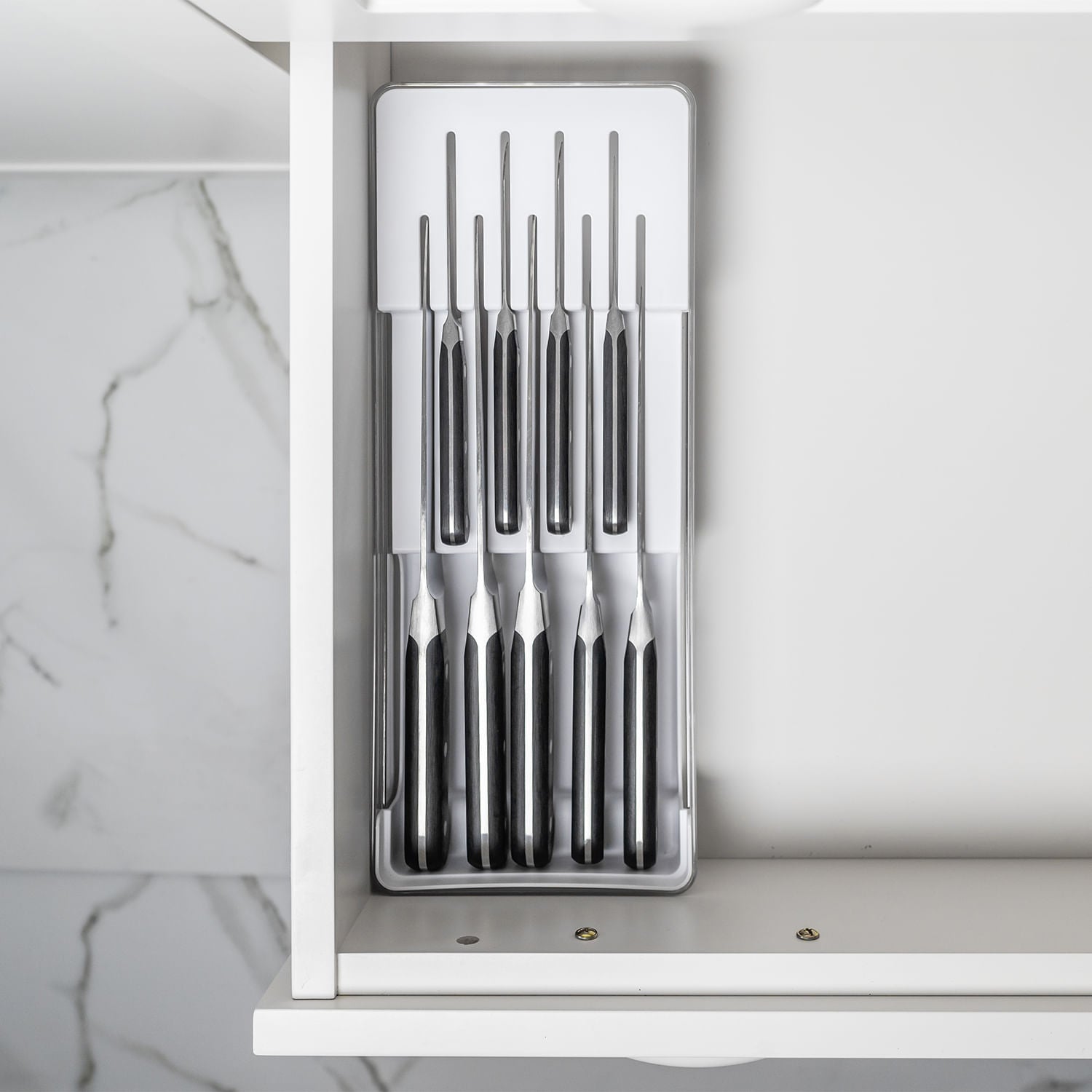 Organizador de Facas Linha Clear Gavetas