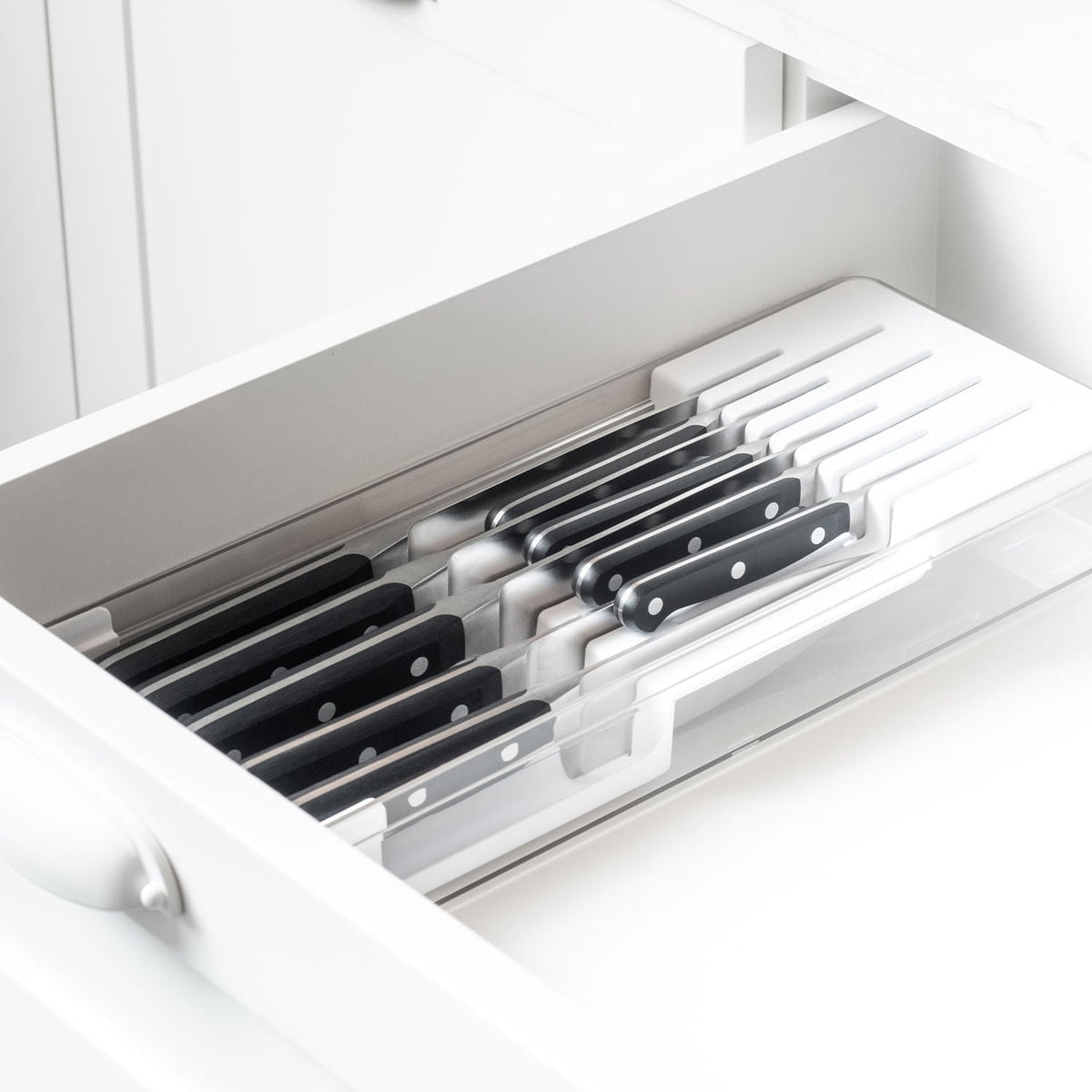 Organizador de Facas Linha Clear Gavetas