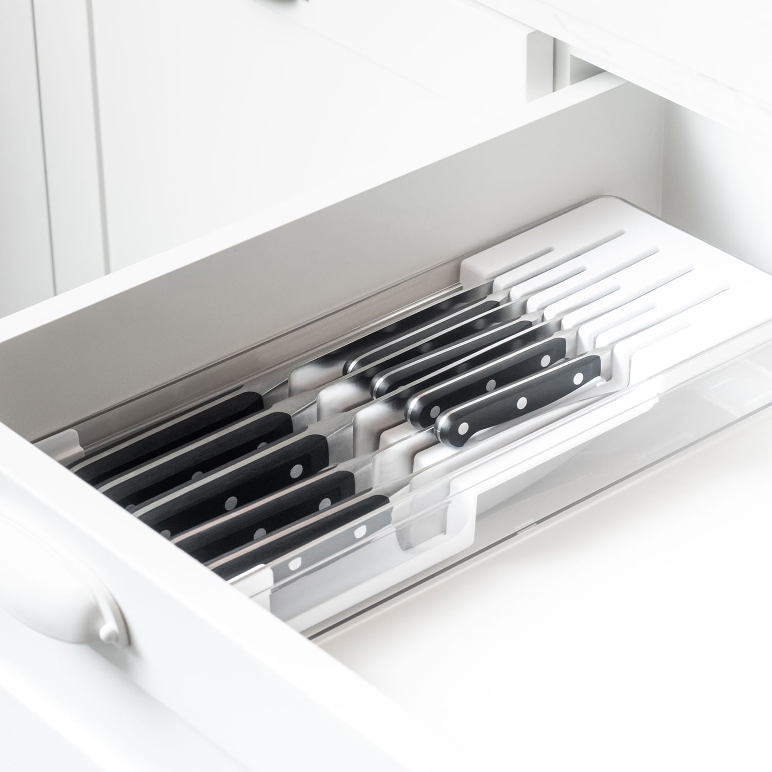 Organizador de Facas Linha Clear Gavetas