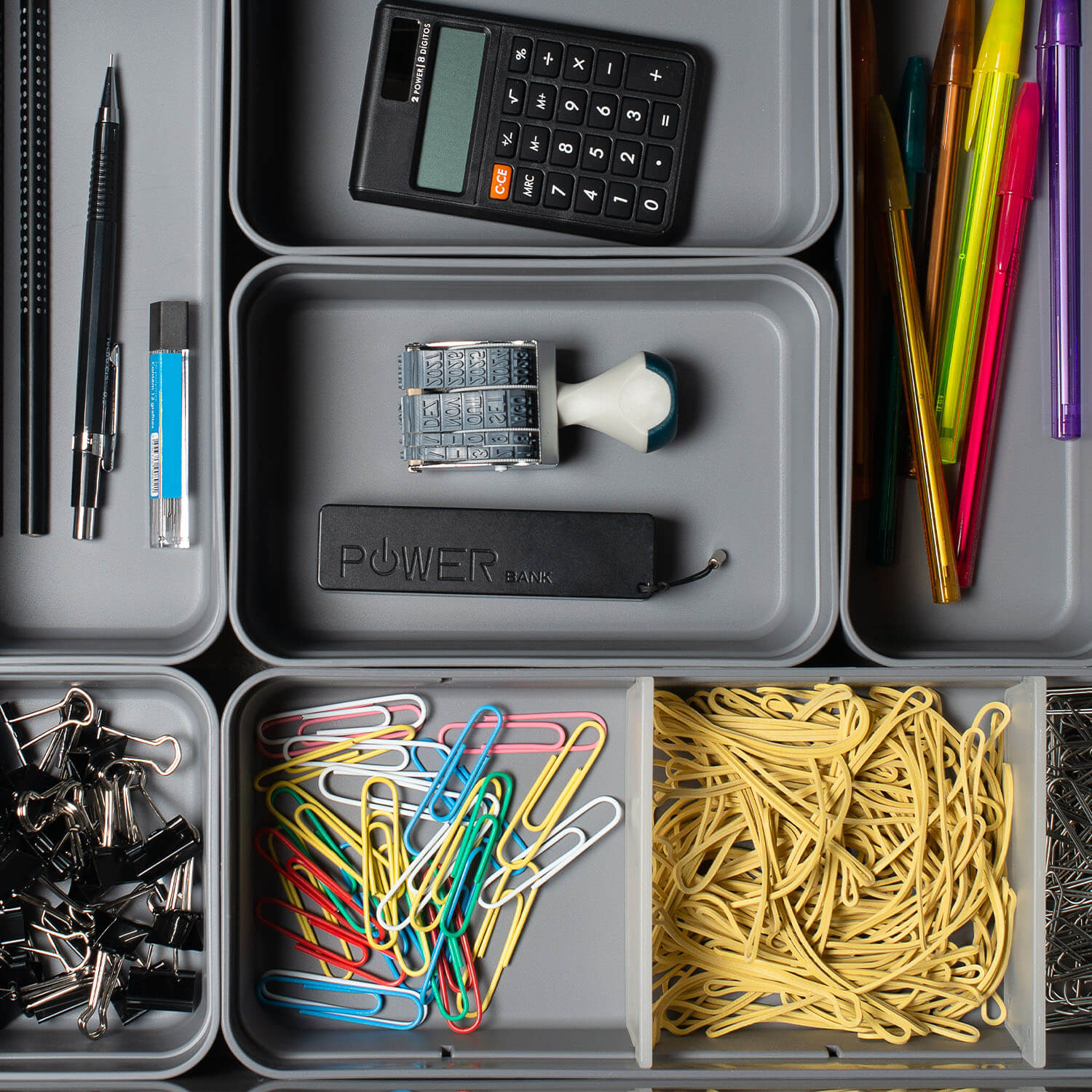 Organizador de Gavetas 11,5x17x5,5cm Linha Logic
