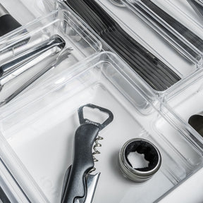 Organizador de Gavetas 15 x 15 x 5,6cm Linha Clear Gavetas