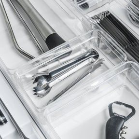 Organizador de Gavetas 15 x 7,5 x 5,6cm Linha Clear Gavetas