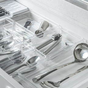 Organizador de Gavetas 22,5 x 15 x 5,6cm Linha Clear Gavetas