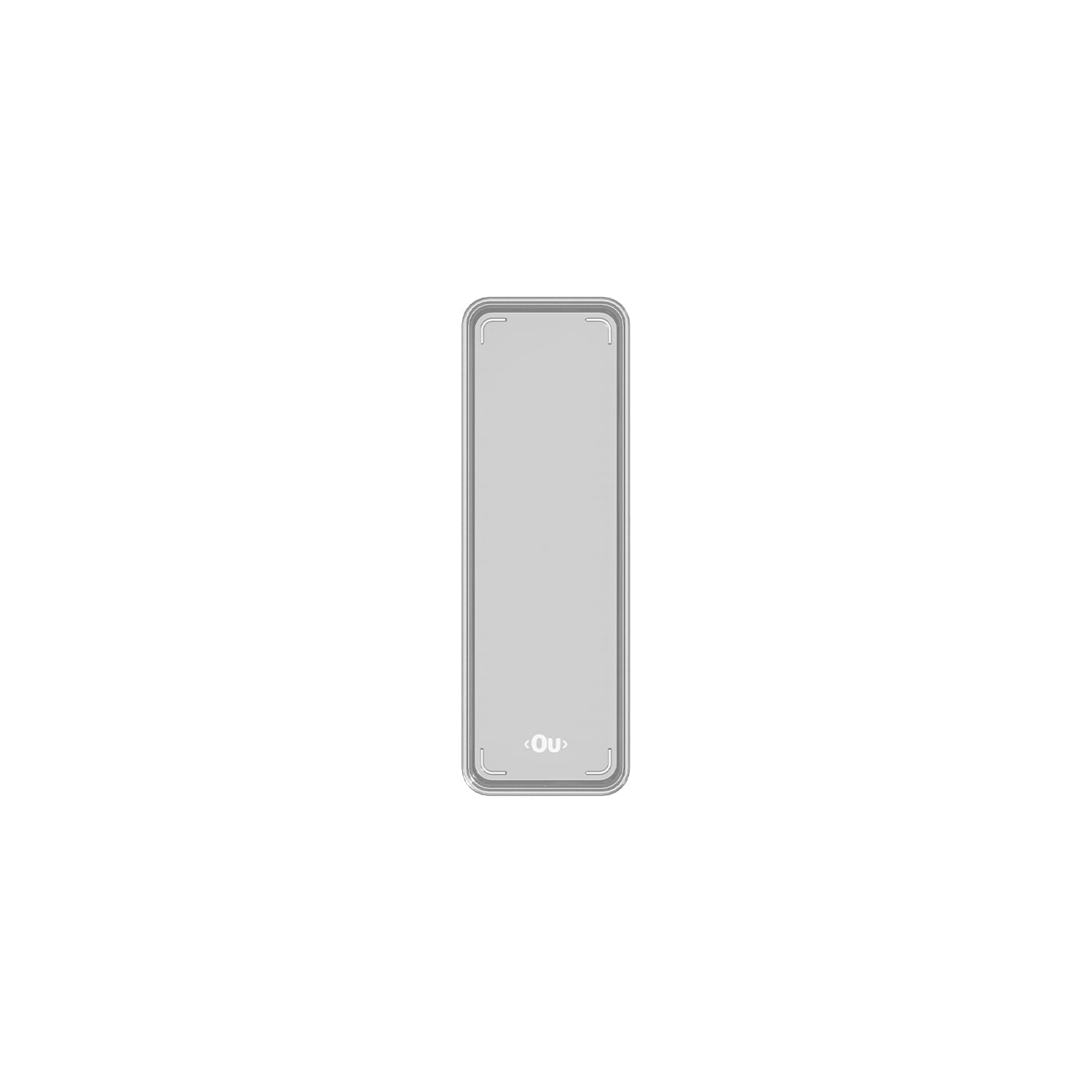 Organizador de Gavetas 22,5 x 7,5 x 5,6cm Linha Clear Gavetas
