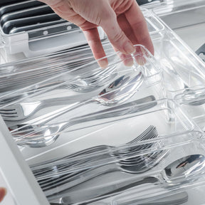 Organizador de Gavetas 22,5 x 7,5 x 5,6cm Linha Clear Gavetas