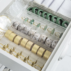 Organizador de Gavetas 30 x 7,5 x 5,6cm Linha Clear Gavetas