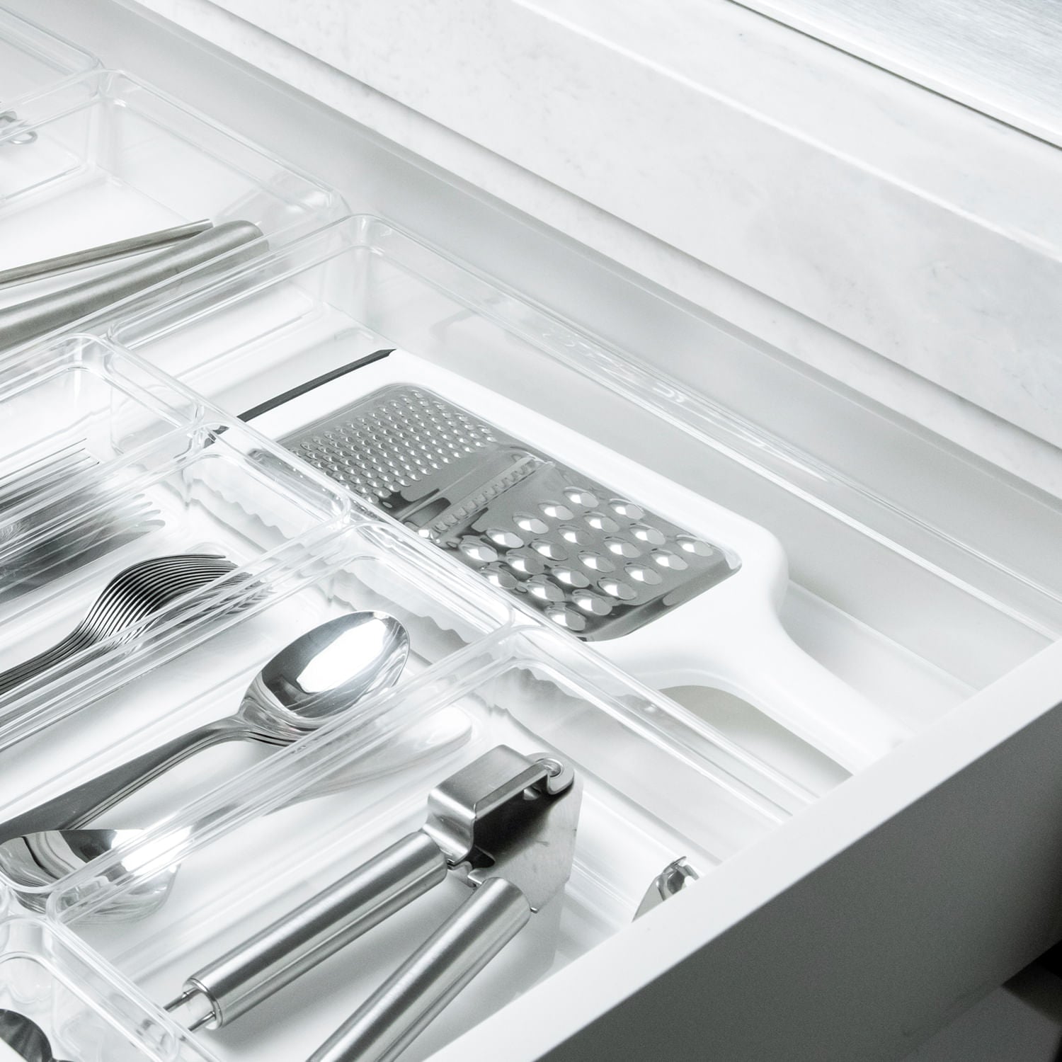 Organizador de Gavetas 37,5 x 15 x 5,6cm Linha Clear Gavetas