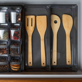 Organizador de Gavetas 37,5 x 30 x 5,6cm Linha Clear Gavetas