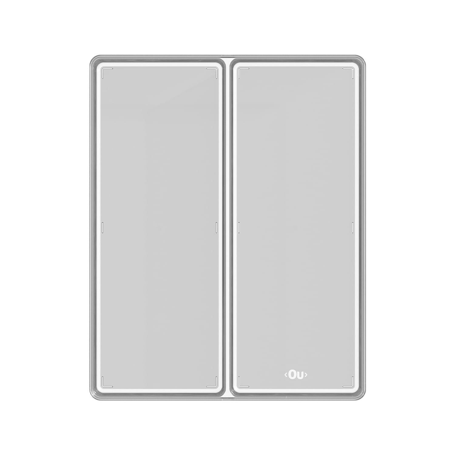 Organizador de Gavetas 37,5 x 30 x 5,6cm Linha Clear Gavetas