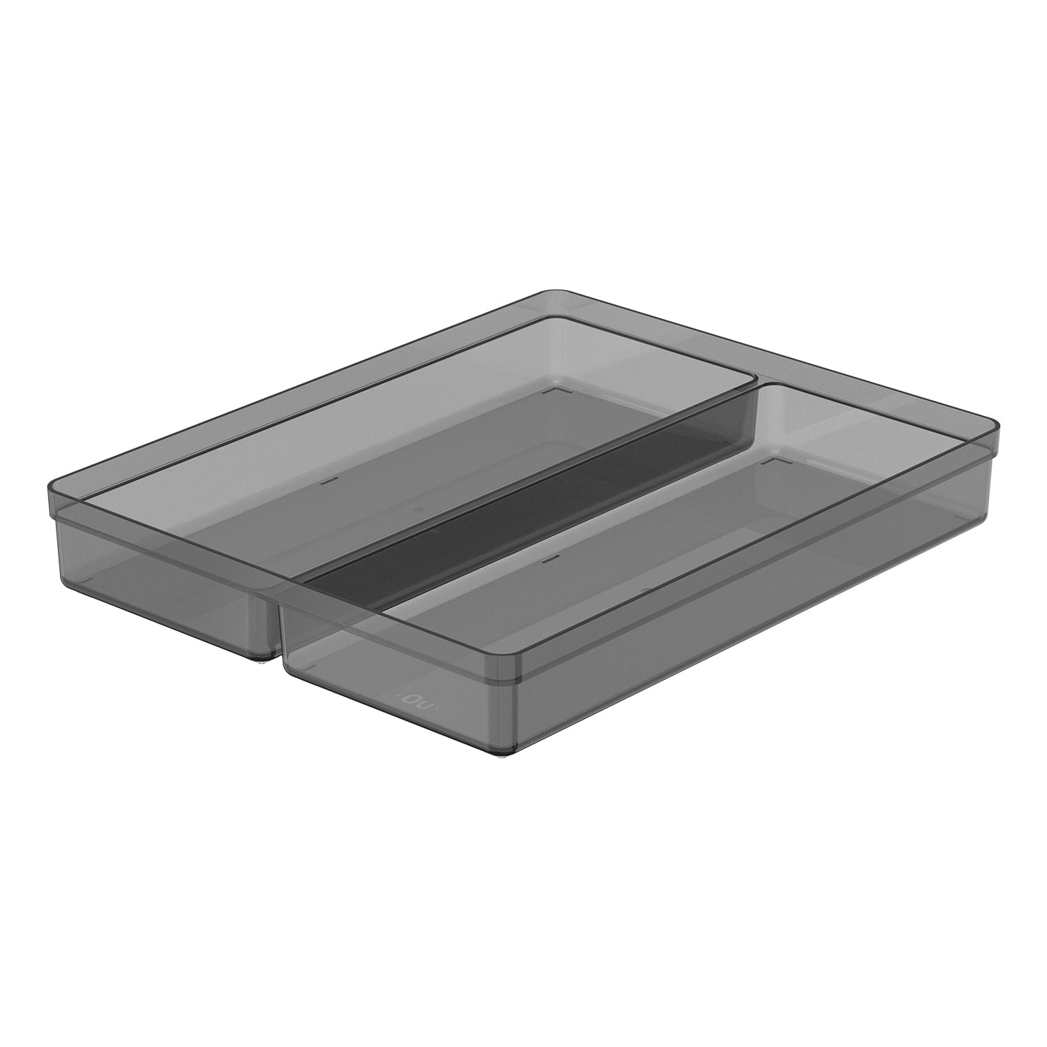 Organizador de Gavetas 37,5 x 30 x 5,6cm Linha Clear Gavetas