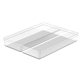 Organizador de Gavetas 37,5 x 30 x 5,6cm Linha Clear Gavetas