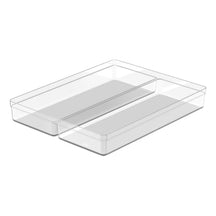 Organizador de Gavetas 37,5 x 30 x 5,6cm Linha Clear Gavetas