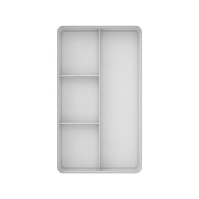 Organizador de gavetas 4 divisórias Linha Logic