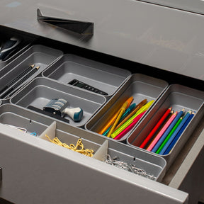 Organizador de Gavetas 8,5x23x5,5cm Linha Logic