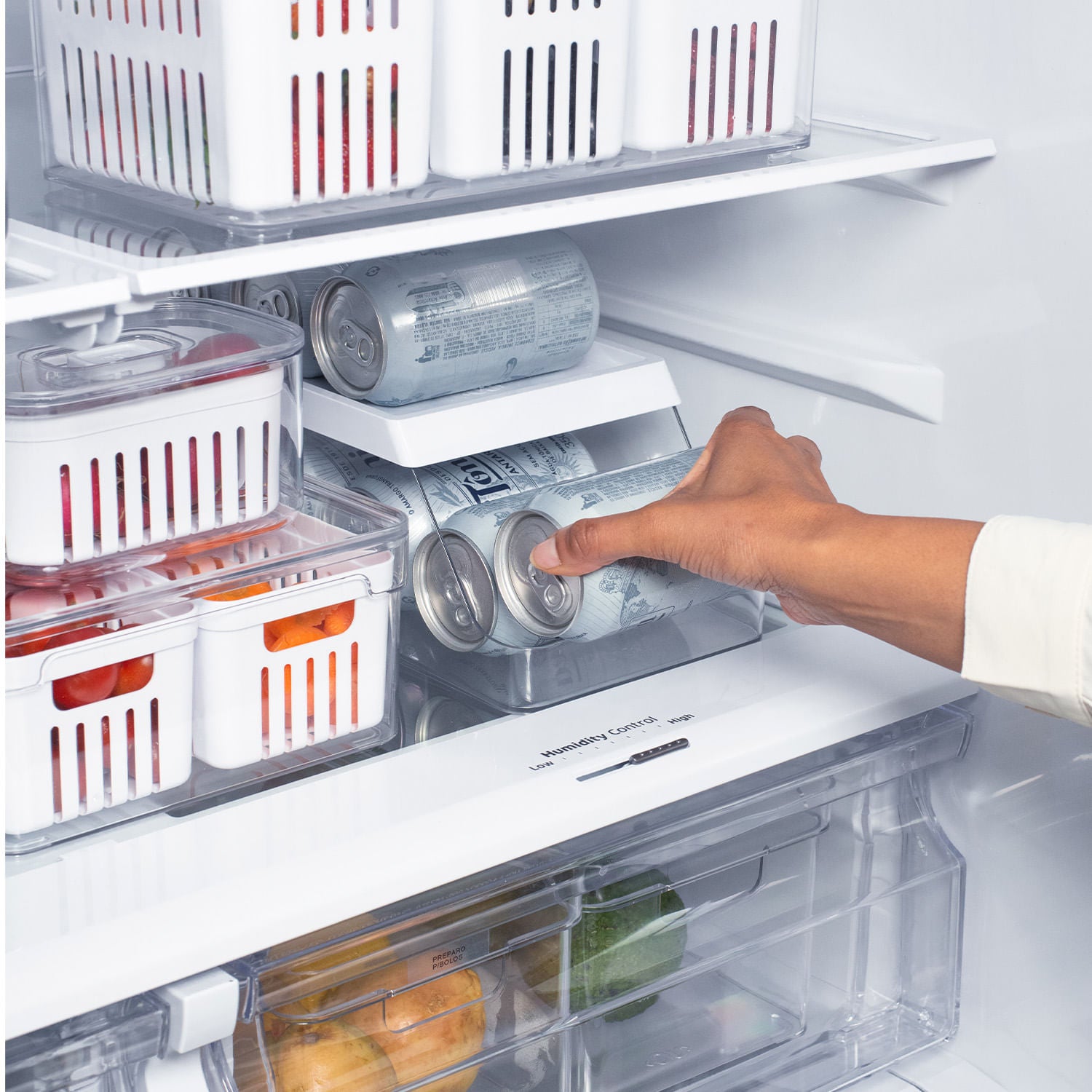 Organizador de Latas 9 Latas Linha Clear Fresh