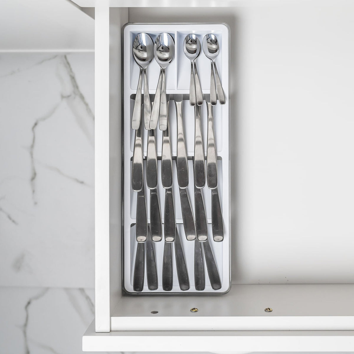 Organizador de Talheres Linha Clear Gavetas