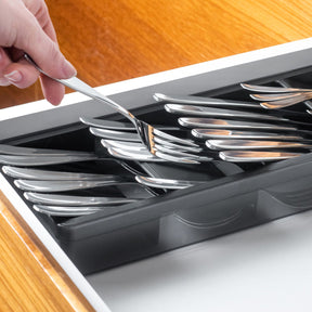 Organizador de Talheres Linha Clear Gavetas