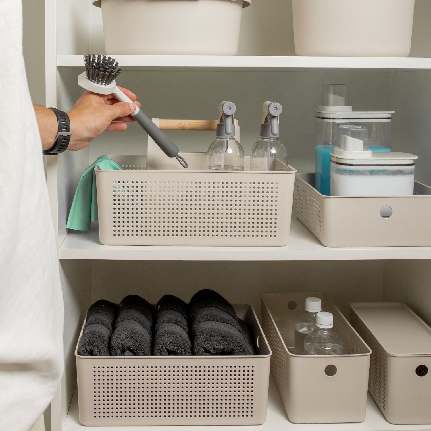 Organizador multiuso 8L Linha Flow
