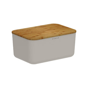 Porta Pão com Tampa de Bambu Linha Lume