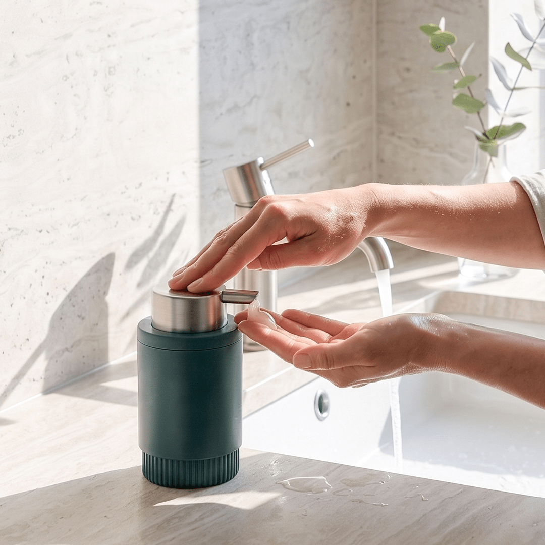 Porta Sabonete Líquido 300ml Linha Dórica