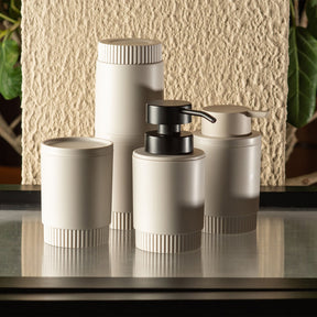 Porta Sabonete Líquido com Válvula 300ml Linha Dórica