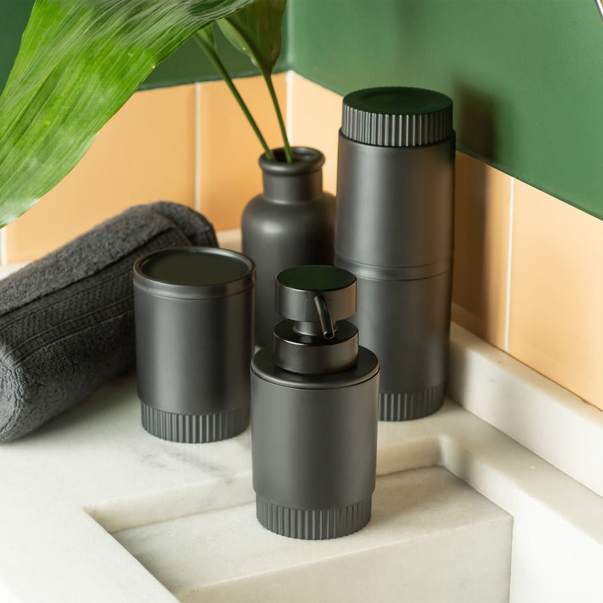 Porta Sabonete Líquido com Válvula 300ml Linha Dórica