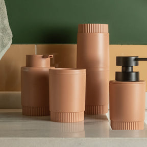 Porta Sabonete Líquido Monocromático 300ml Linha Dórica