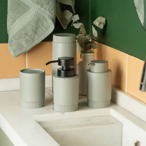Porta Sabonete Líquido Monocromático 300ml Linha Dórica