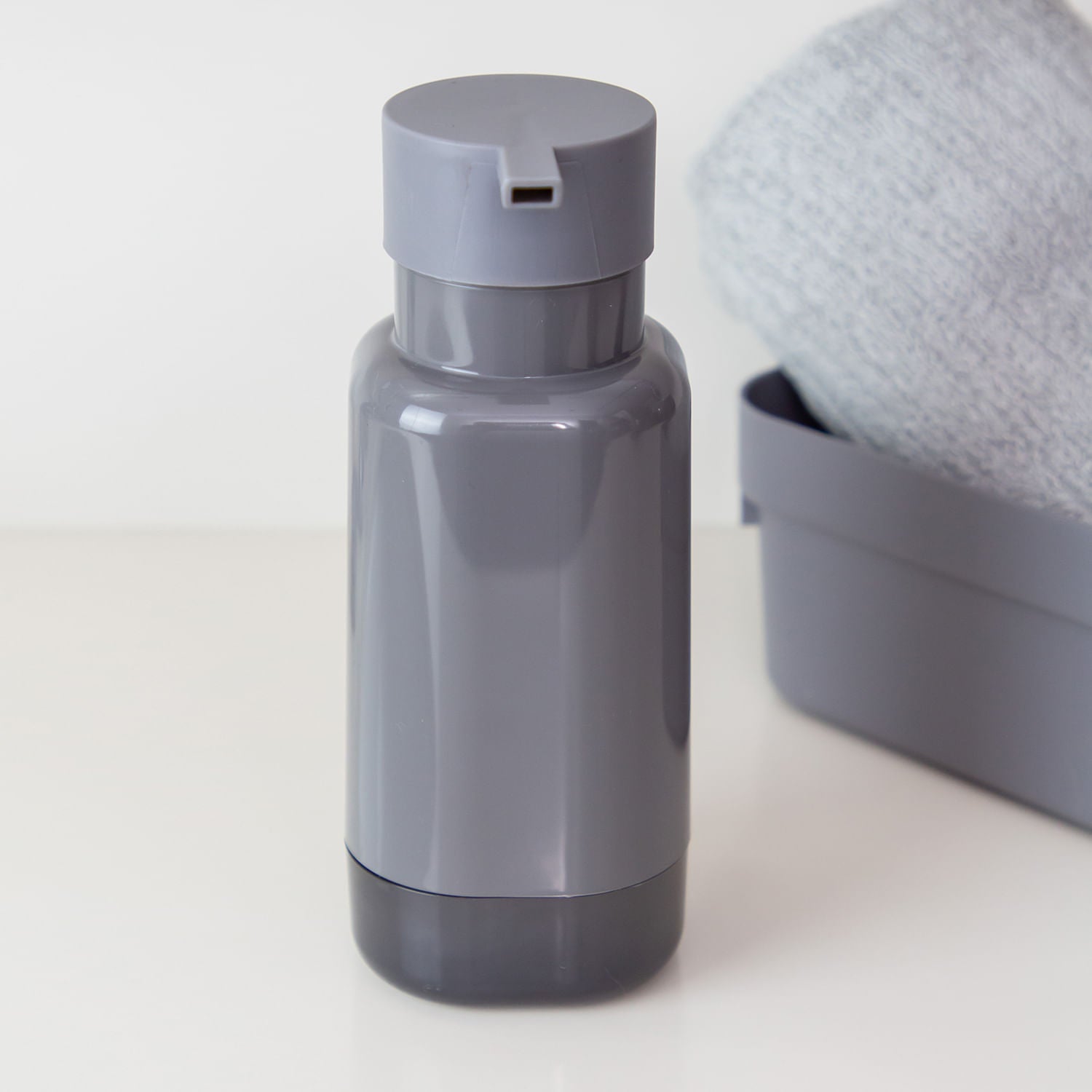 Porta sabonete líquido 500ml Linha Dual