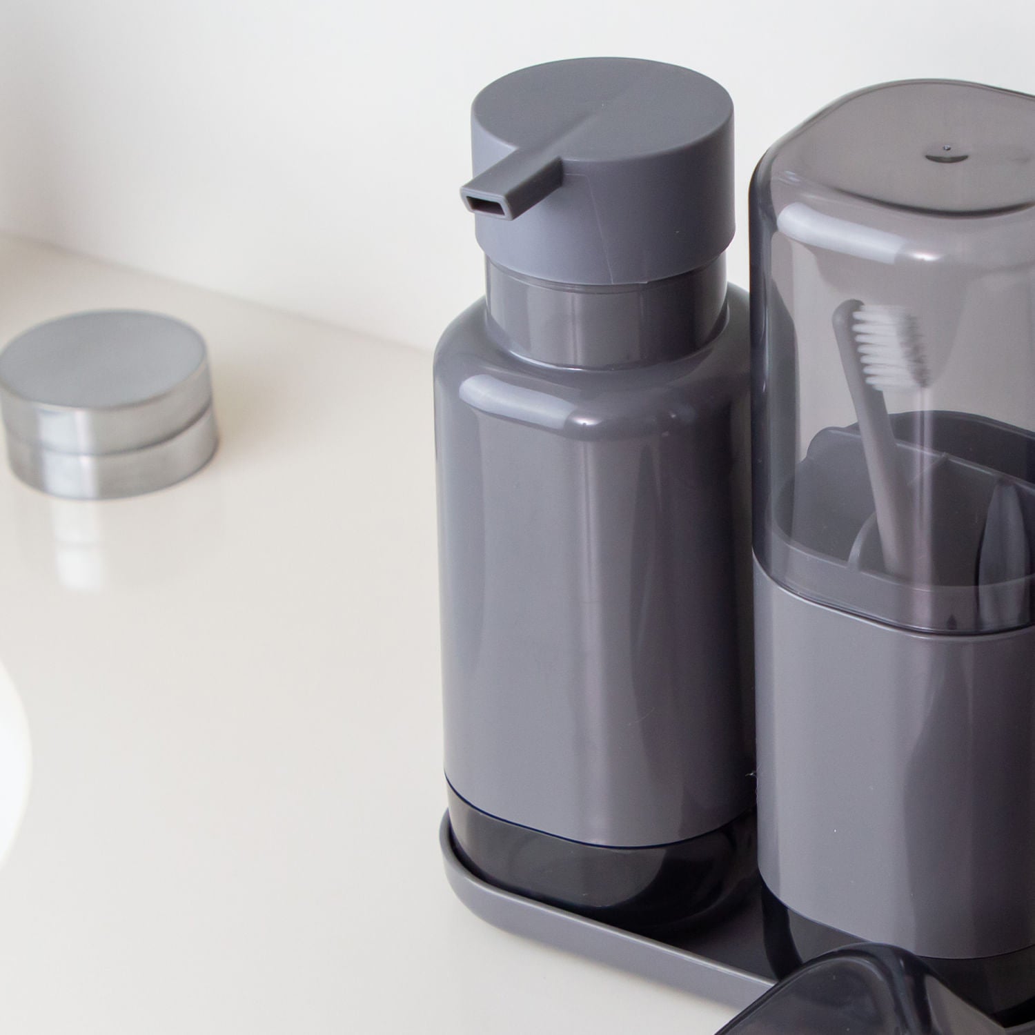 Porta sabonete líquido 500ml Linha Dual