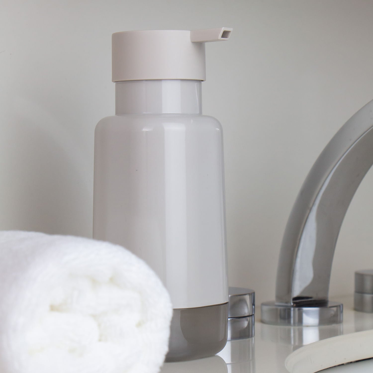 Porta sabonete líquido 500ml Linha Dual