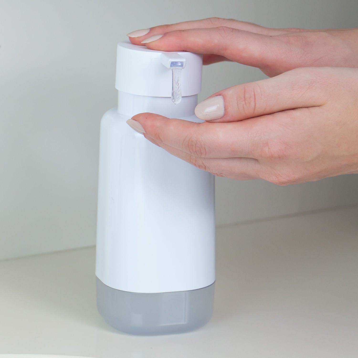 Porta sabonete líquido 500ml Linha Dual