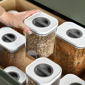 Pote Hermético 1,2 Litro Quadrado Linha Bolt