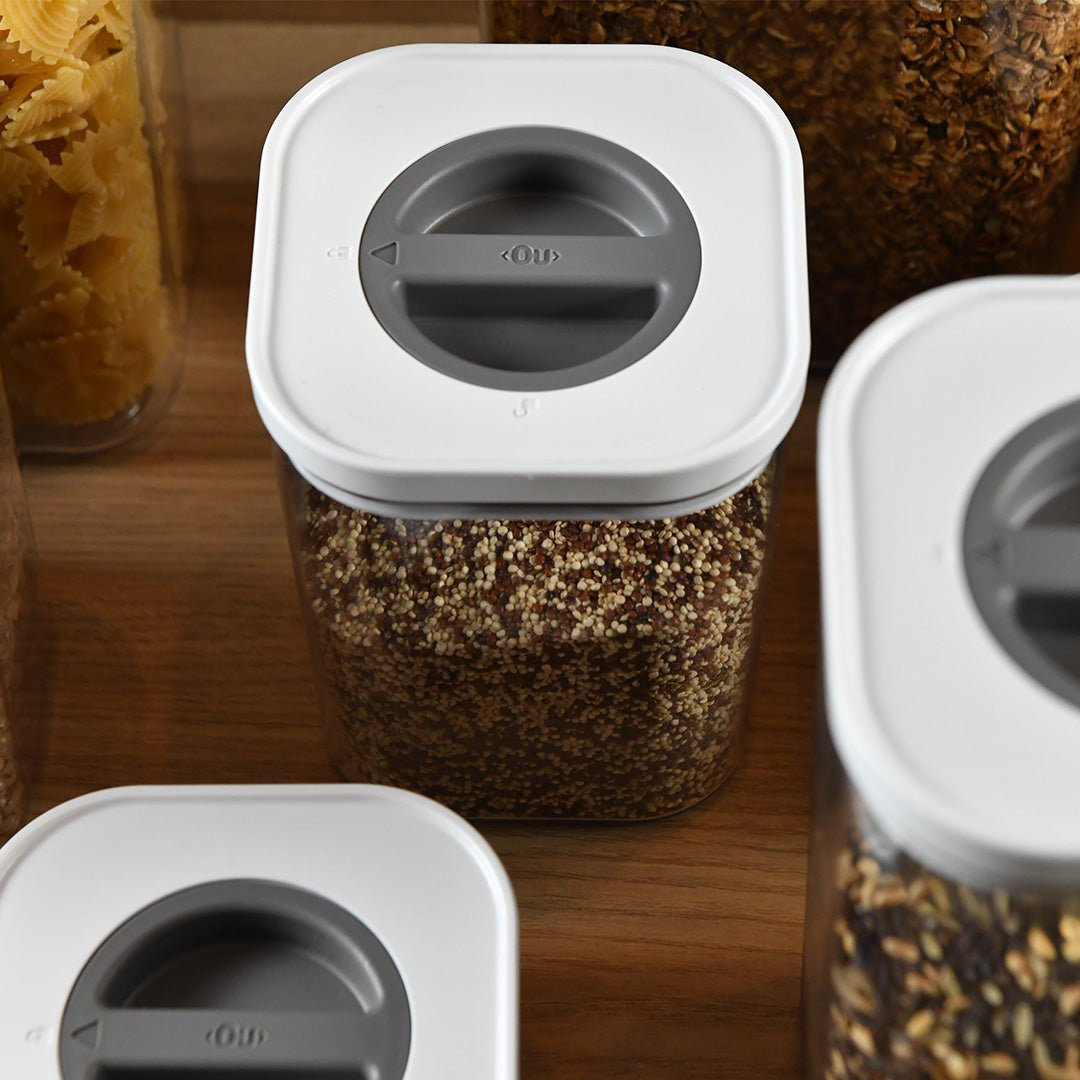 Pote Hermético 1,2 Litro Quadrado Linha Bolt