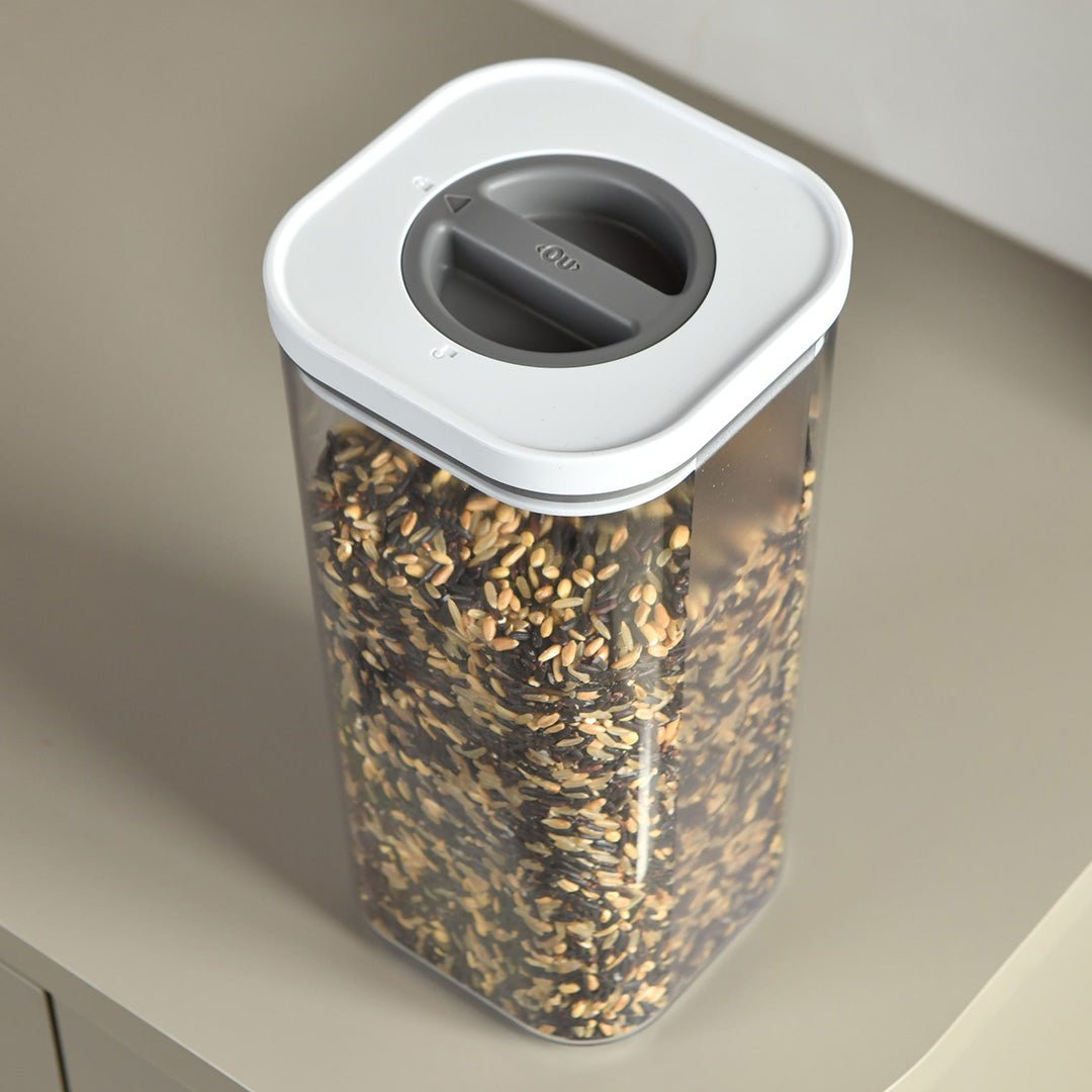 Pote Hermético 1,8 Litro Quadrado Linha Bolt